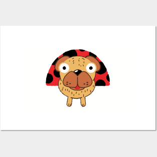 Ladypug Ladybug Posters and Art